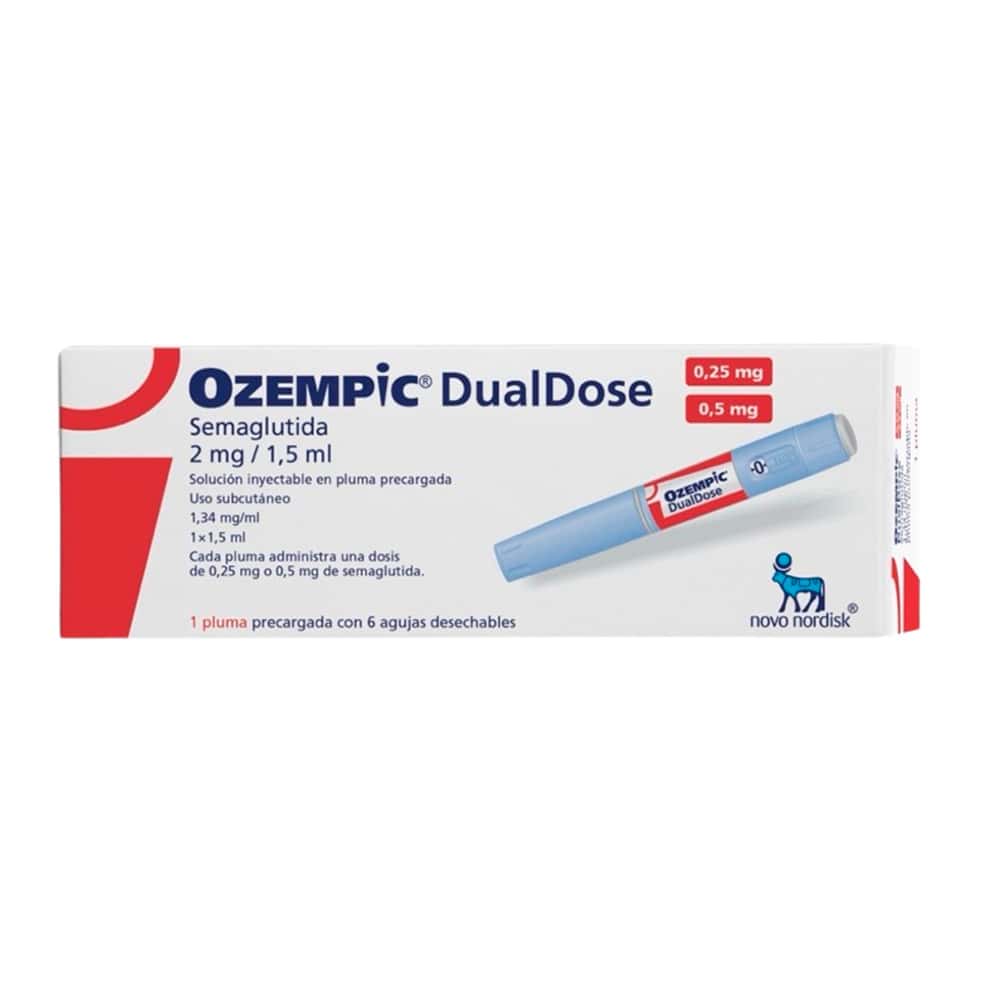 Ozempic Dualdose 2mg-1.5ml Solución Inyectable