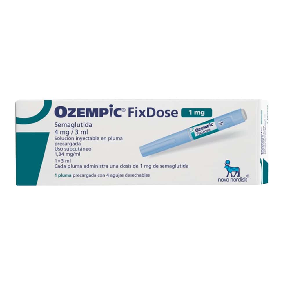 Ozempic Fixdose 4mg-3ml Solución Inyectable