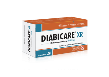 DIABICARE XR 1000 X 30 TABLETAS